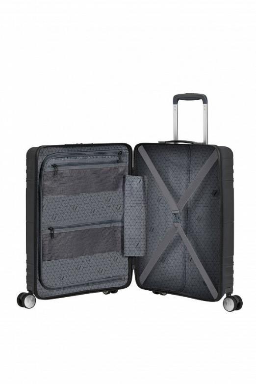 Чемодан American Tourister Hello Cabin 55х40х21 см Черный (MC4/09001) - фото 2