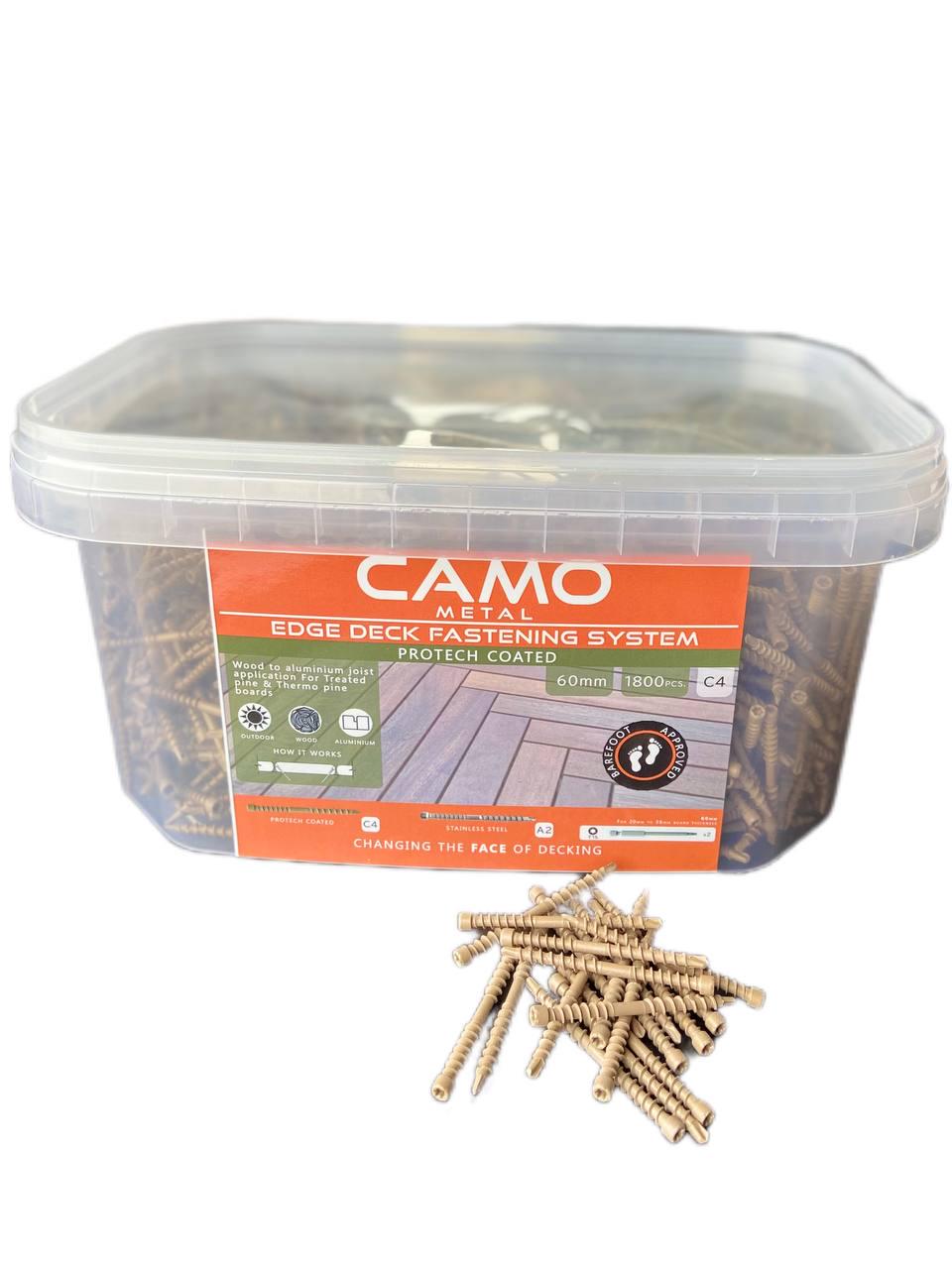 Саморезы скрытого монтажа Amo Metal Camo C4 60 мм 1800 шт. (25483531)