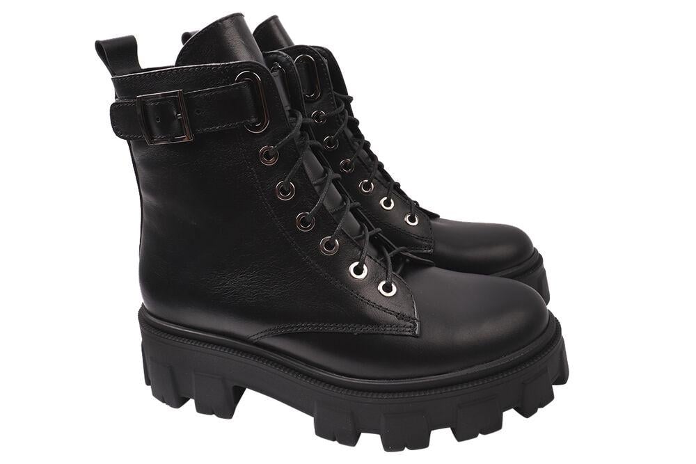 Ботинки на платформе R&Y женские р. 37 Черный (16-2122ZHC)