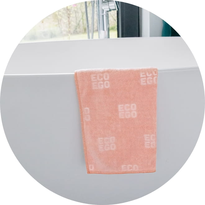 Серветка York ECO EGO BATHROOM із мікрофібри для прибирання ванної кімнати 40x40 см - фото 5