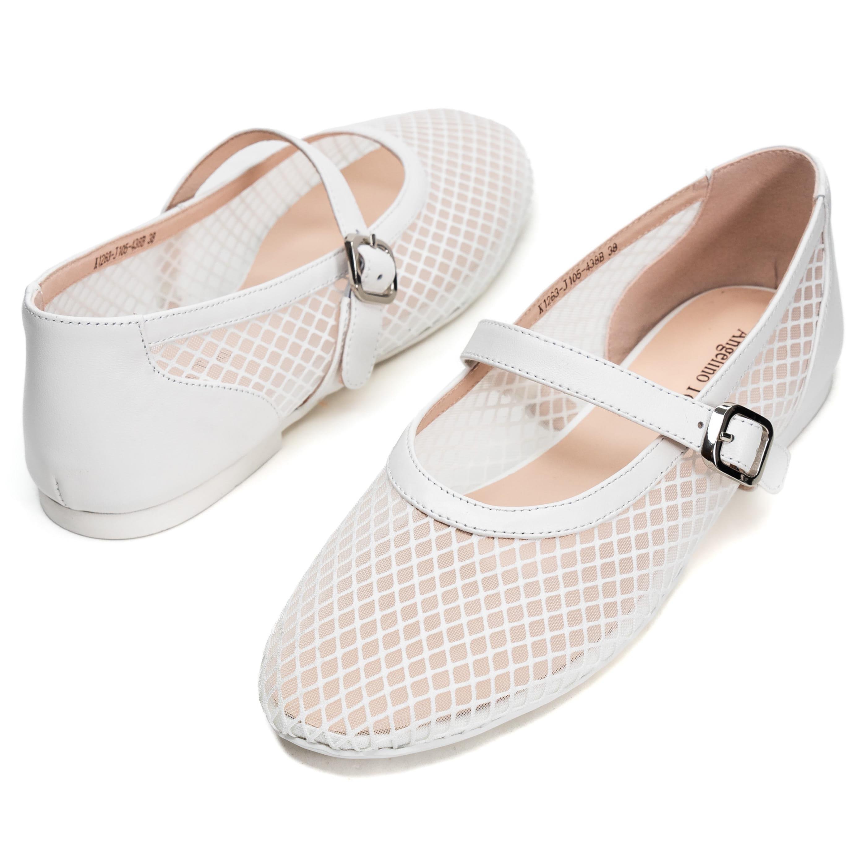 Балетки Angelino Totti 01581 р. 38 Білий (104363659) - фото 2 Балетки Angelino Totti 01581 р. 38 Білий (104363659) - фото 2