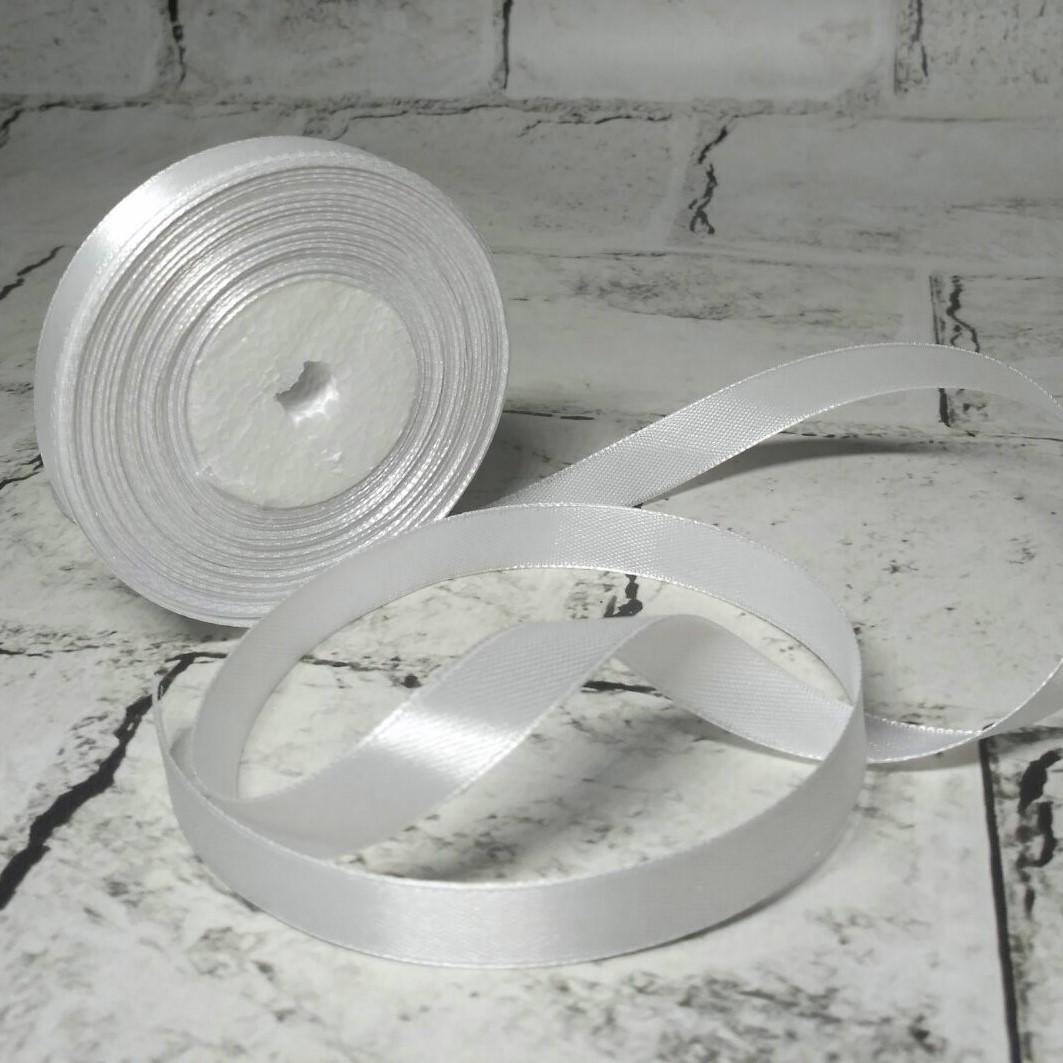 Стрічка атласна 2 см 23 м Білий (25-5873)