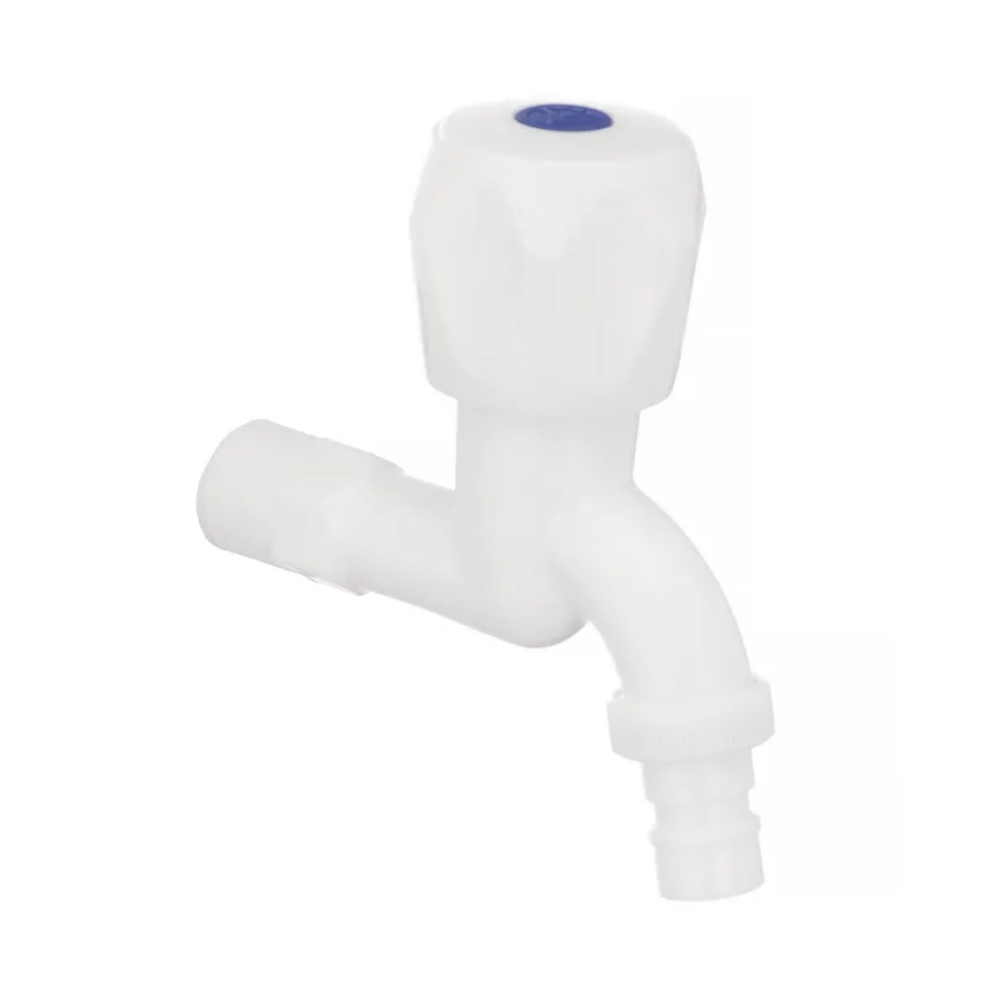Кран для полива пластиковый PLAMIX Mono-002 White (PM0018) Кран для полива пластиковый PLAMIX Mono-002 White (PM0018)