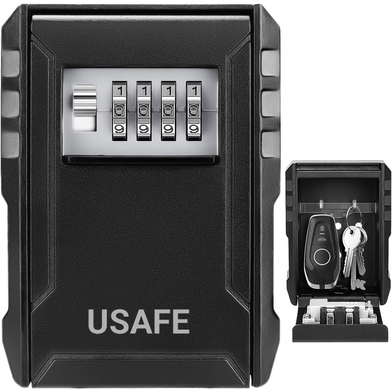 Сейф для ключей uSafe KS-09+ с кодовым замком Черный (1301) - фото 3 Сейф для ключей uSafe KS-09+ с кодовым замком Черный (1301) - фото 3