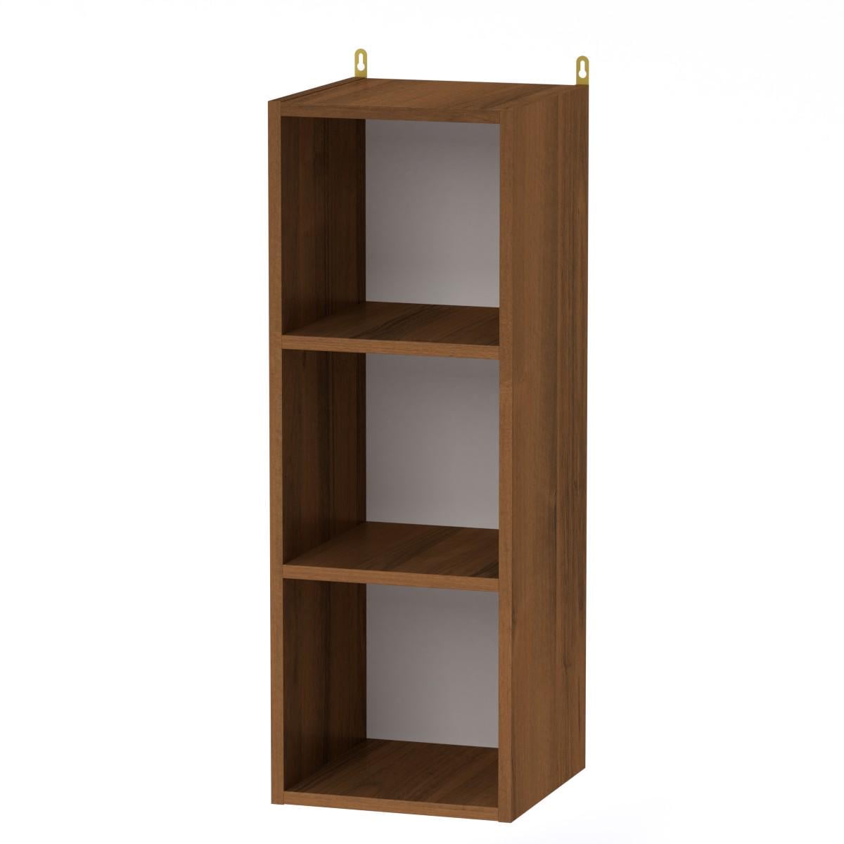 Полка навесная МеблиКо П-32 30х30х84 см Орех (k-1740-6)