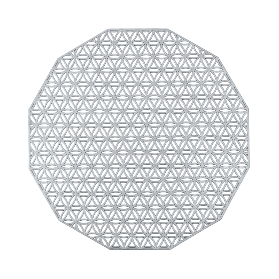 Салфетка сервировочная под горячее 2 шт. Серебристый (C053_silver)