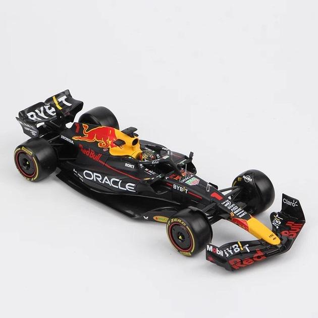 Колекційна модель Bburago RB19 F1 #1 Black - фото 6