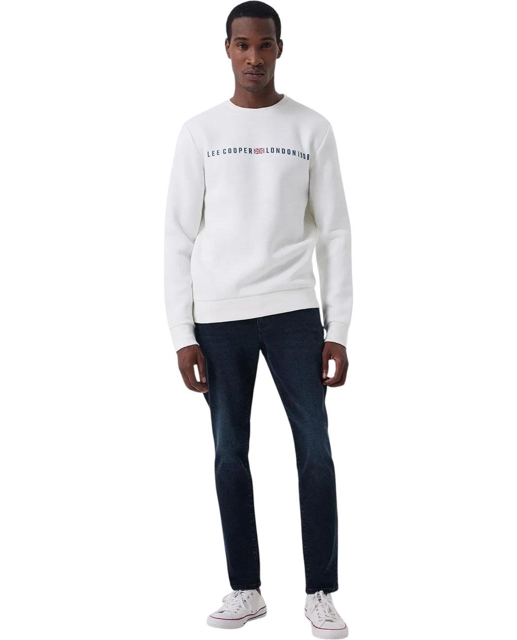 Світшот чоловічий Lee Cooper Steward 241LCM241003.1101 XXL Білий (8682272499984) - фото 5 Світшот чоловічий Lee Cooper Steward 241LCM241003.1101 XXL Білий (8682272499984) - фото 5