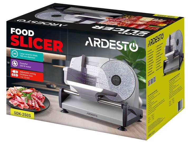 Слайсер электрический Ardesto 250 Вт/190 мм Серо-черный (SDK-250S) - фото 10