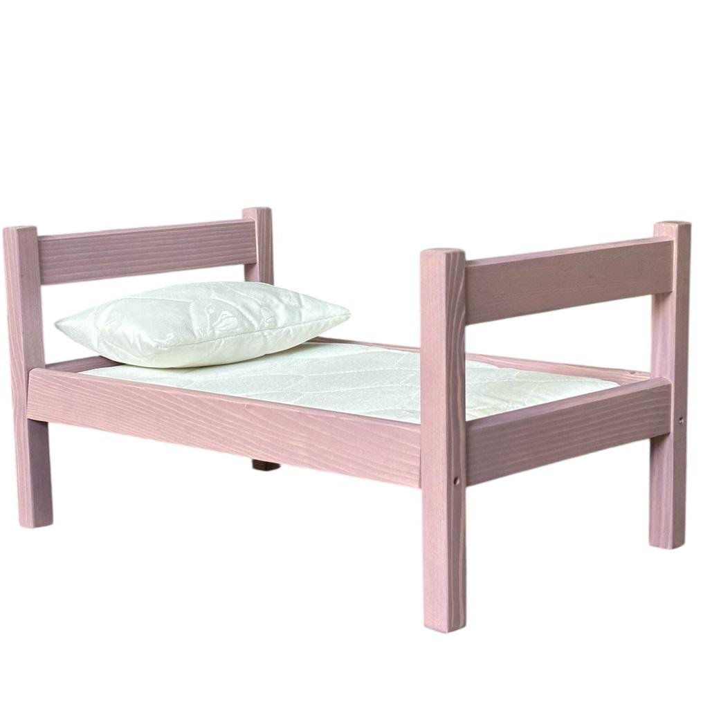 Кроватка для куклы деревянная Скиф ЛДЛ-1 Магнолия (27303789) Кроватка для куклы деревянная Скиф ЛДЛ-1 Магнолия (27303789)