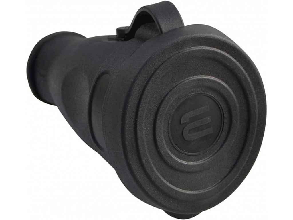 Розетка АСКО 2 каучуковая 2Р+PE 16А IP44 Черный (1031851)