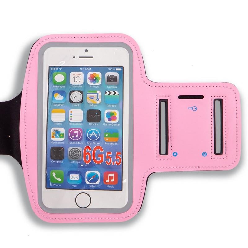 Спортивный чехол для телефона SP-Sport BC-7087 на руку Розовый (NA003191)