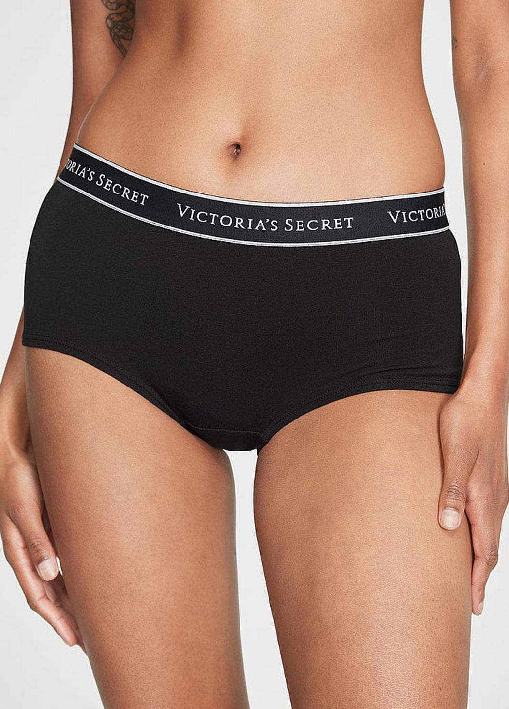 Трусики Victoria's Secret L Чорний (1440000415925QB4L)