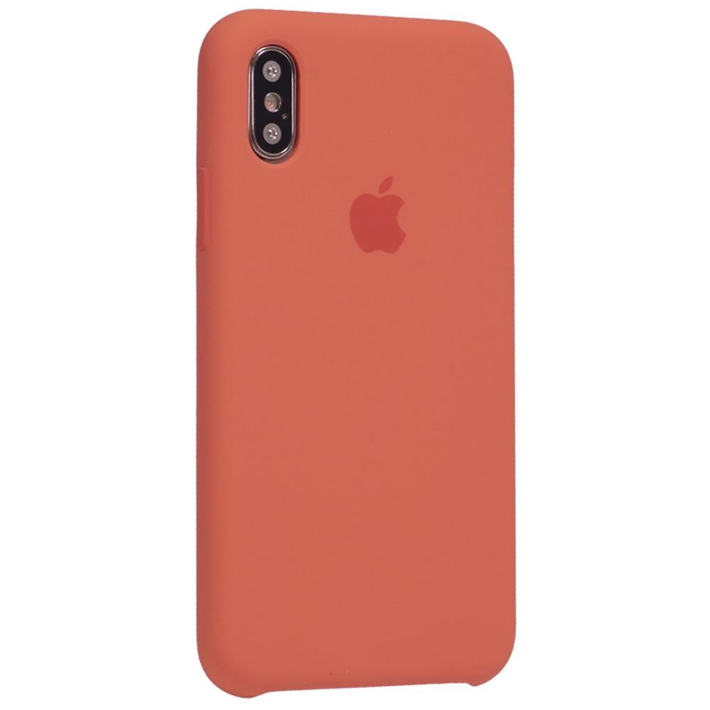 Чохол для Apple iPhone Xs Max Leather Series Nectarine