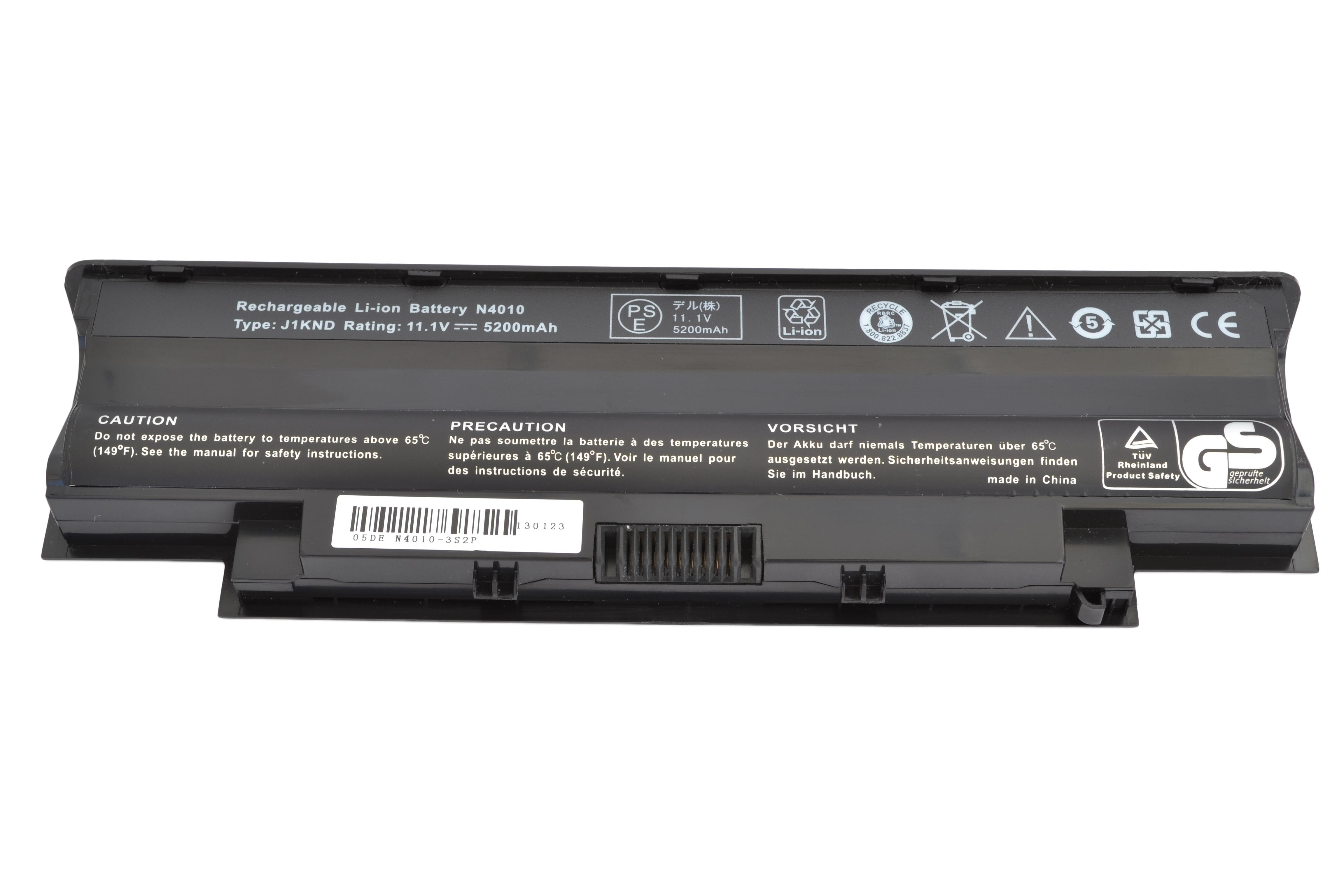 Аккумулятор для ноутбука Dell J1KND Inspiron N5110 11,1 V 5200 mAh - фото 4