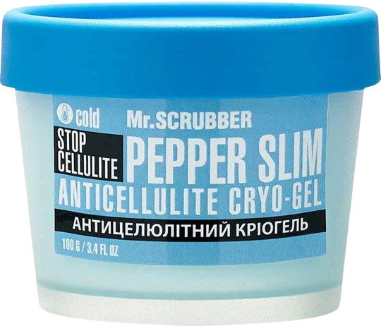 Кріогель для тіла антицелюлітний Mr.Scrubber Stop Cellulite Pepper Slim 100 мл (15460)