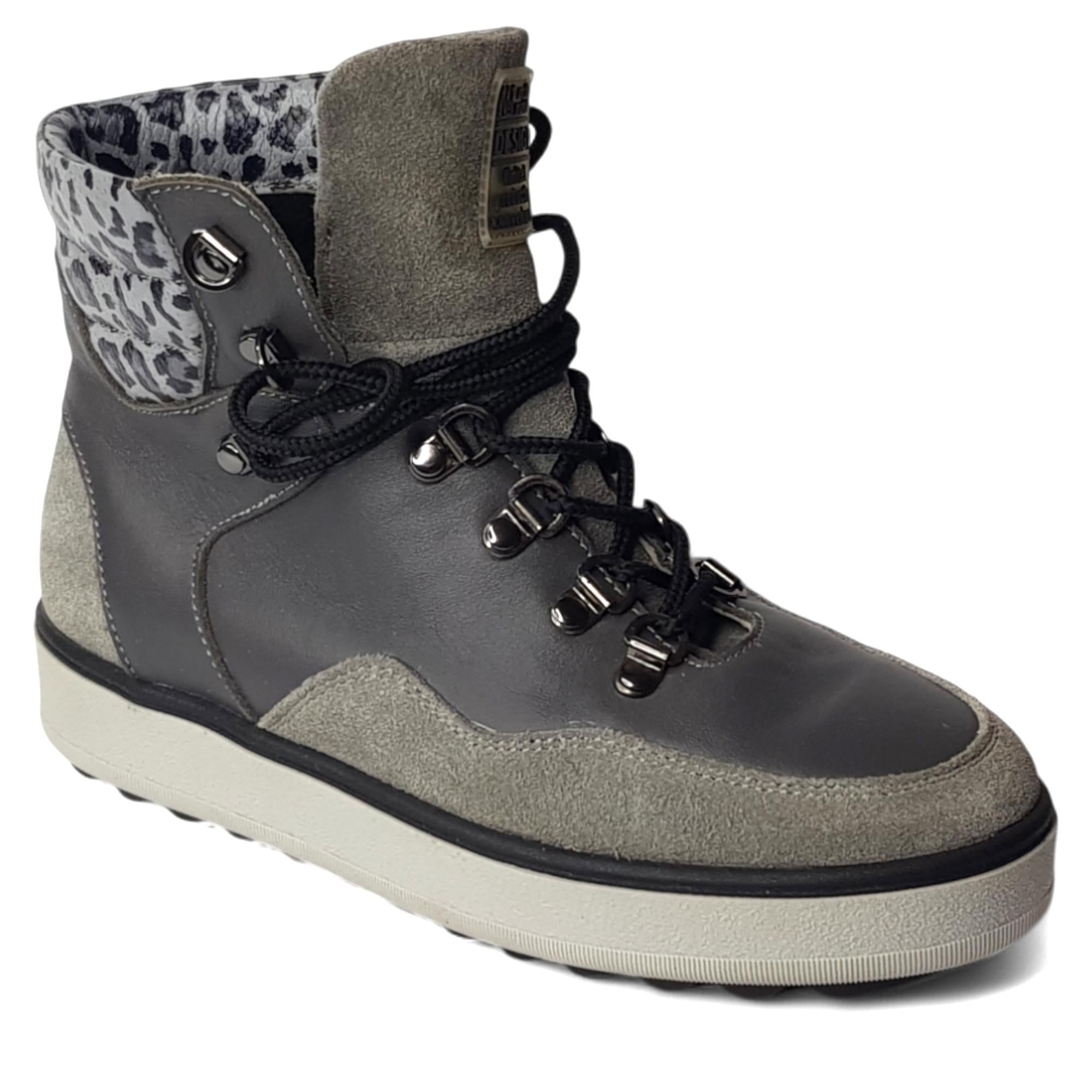 Ботинки женские осенние Larsena спортивные р. 37 Серый (056410-37)