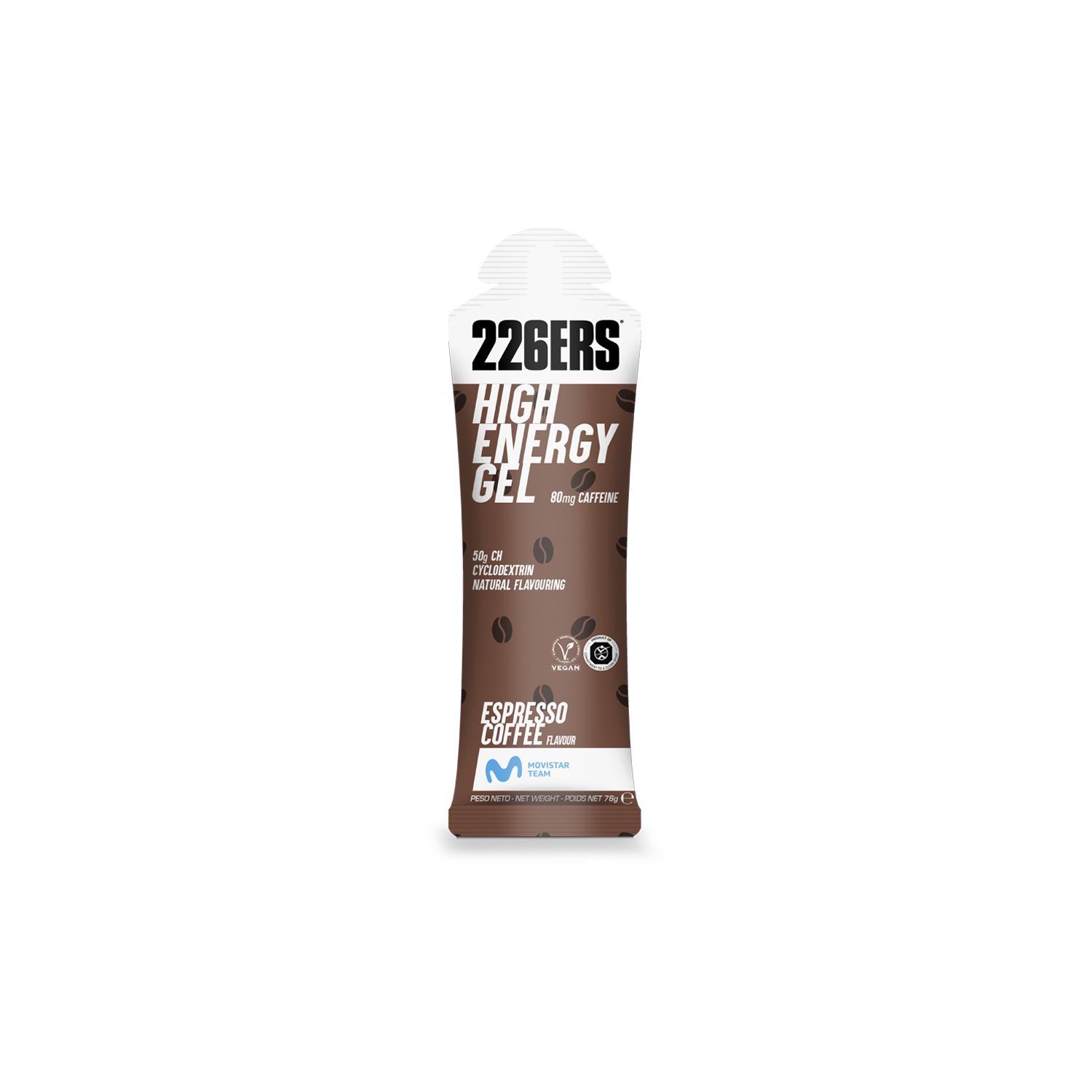 Енергетичний гель 226ERS HIGH ENERGY GEL CAFFEINE еспресо 76 г