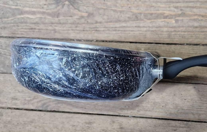 Сковорода Benson BN-519 26 см з кришкою (ML-05267) - фото 4 Сковорода Benson BN-519 26 см з кришкою (ML-05267) - фото 4