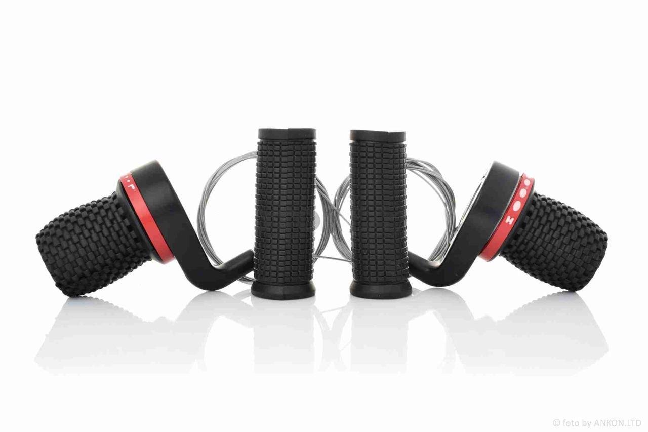 Грипшифт Feel Fit переключатели скоростей на велосипед Черный (ZB-003) Грипшифт Feel Fit переключатели скоростей на велосипед Черный (ZB-003)