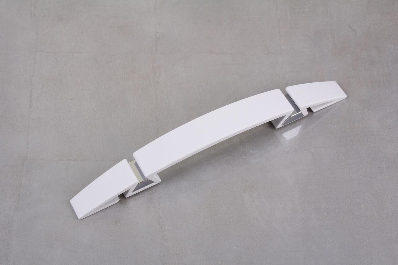 Мебельная ручка Poliplast РП-30/128 Белый матовый (18857)