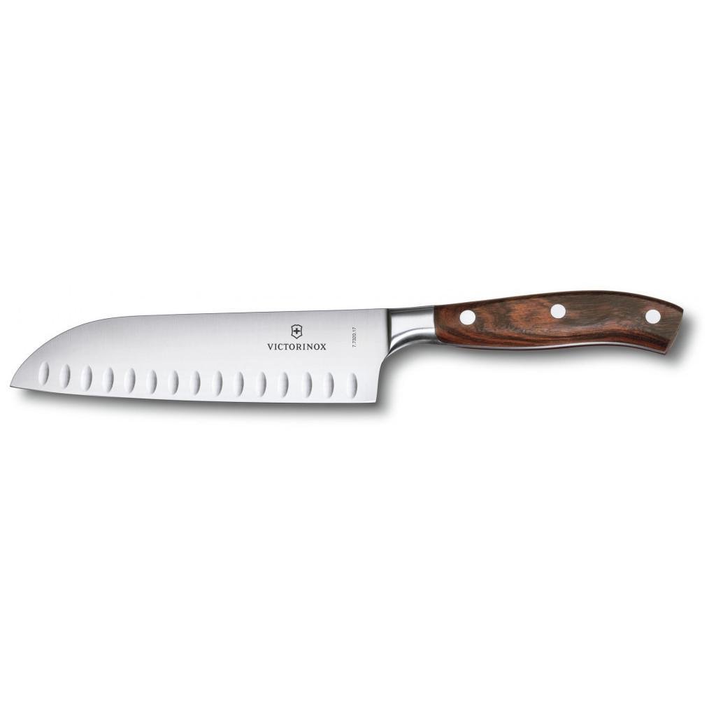 Кухонный нож Victorinox Grand Maitre Wood Santoku 17 см (7.7320.17G) Кухонный нож Victorinox Grand Maitre Wood Santoku 17 см (7.7320.17G)