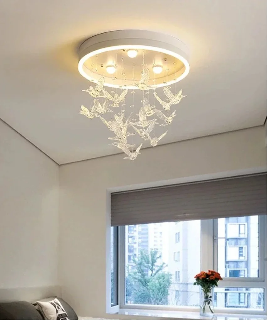 Стельовий світильник Birdsong LED 34W Білий (SDLC-00161)