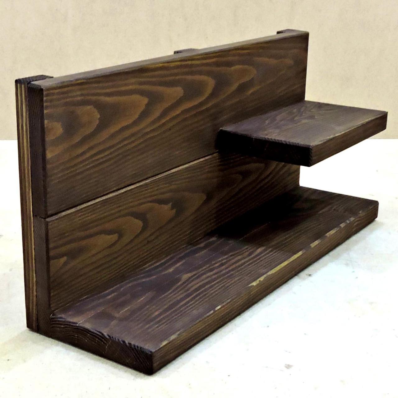 Полка для ванной из дерева Хаген Капучино (ВНП/001509) Полка для ванной из дерева Хаген Капучино (ВНП/001509)