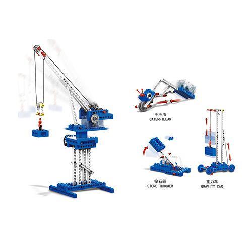 Конструктор STEM Wange Кран 4в1 (1402)