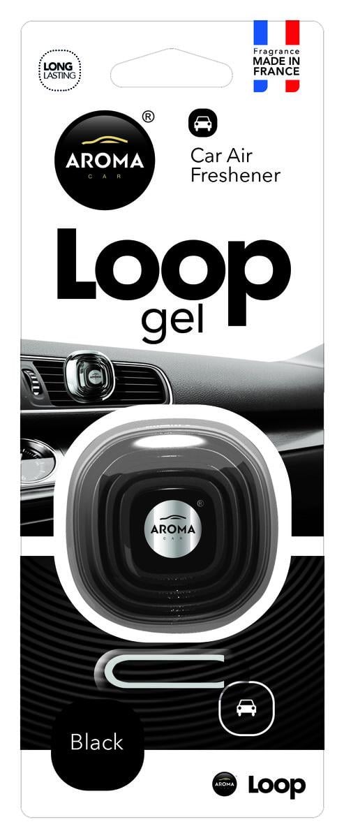 Ароматизатор Aroma Car Loop Black гелевый