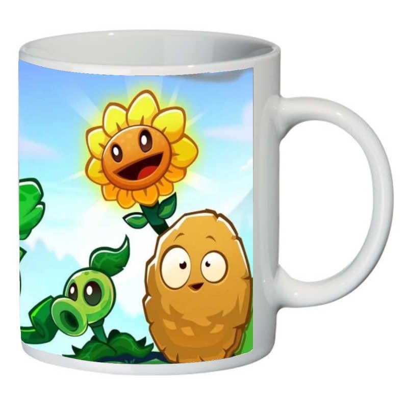 Чашка с принтом Растения против зомби 0013 (2449582871)