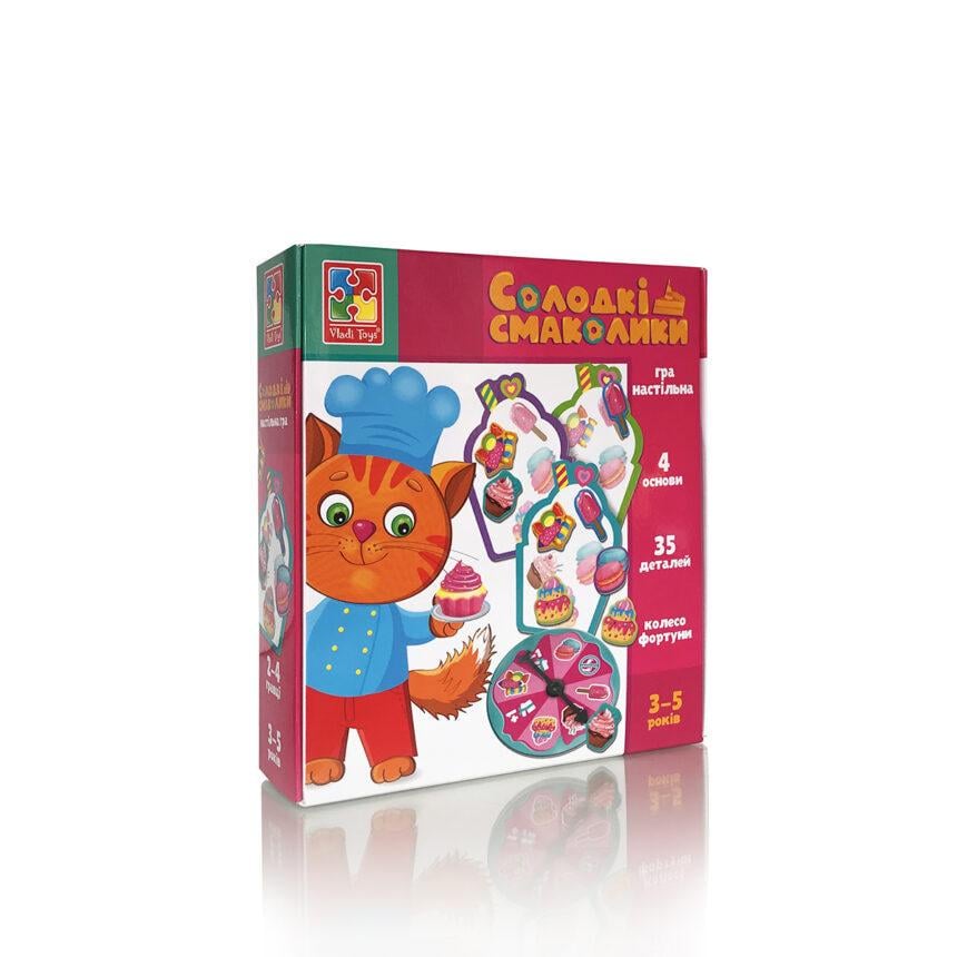 Настільна гра Vladi Toys Солодкі ласощі (VT1804-42)