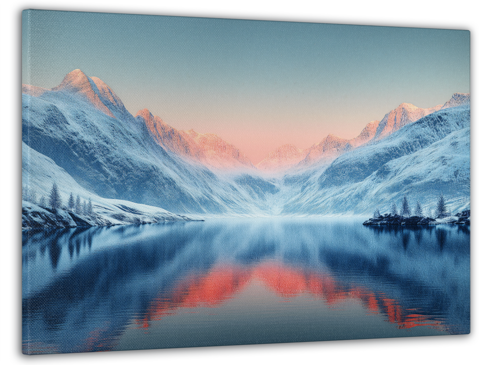 Картина на холсте Mako тайна горного озера 60x100 см (MK10510)