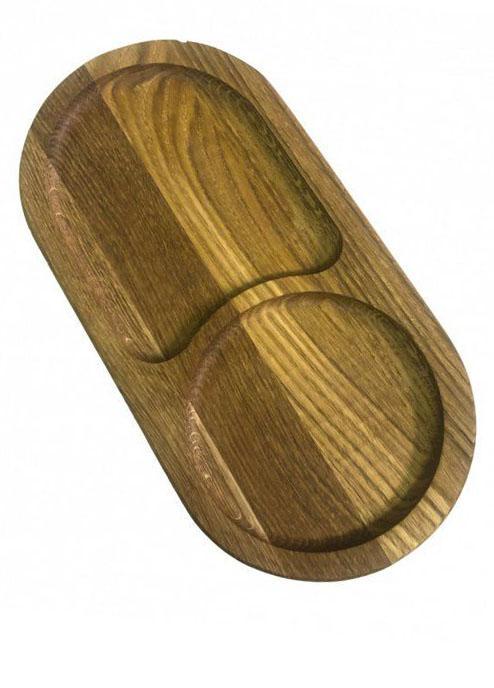 Подставка под чашку и десерт Krauzer дерево 24x12 см (9985020)