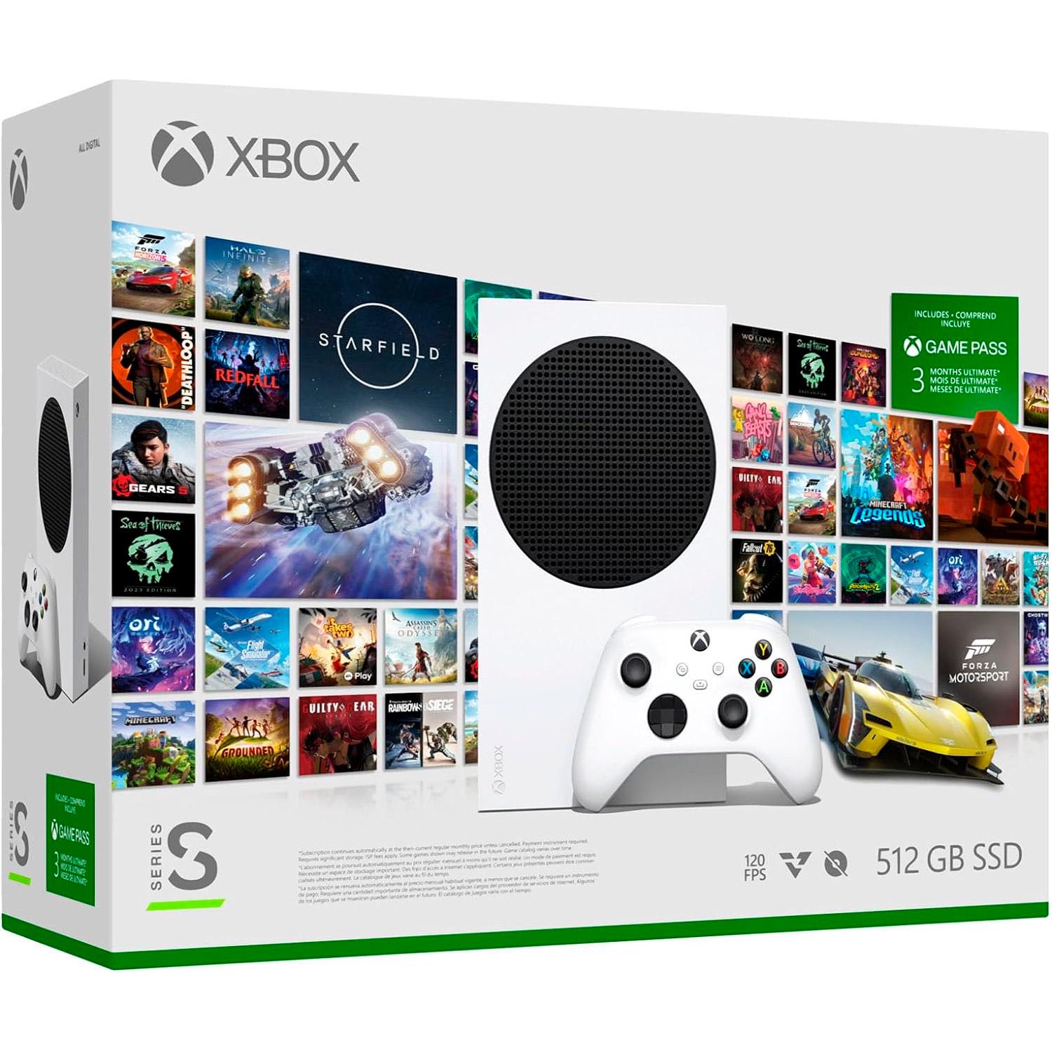 Игровая консоль Microsoft Xbox Series S/Game Pass Ultimate 3 Month 512 GB White (97038) - фото 13