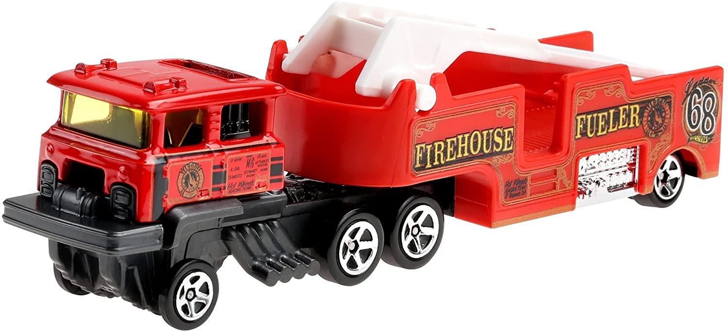 Грузовик-трейлер Hot Wheels Firehouse Fueler (GRV13) Грузовик-трейлер Hot Wheels Firehouse Fueler (GRV13)