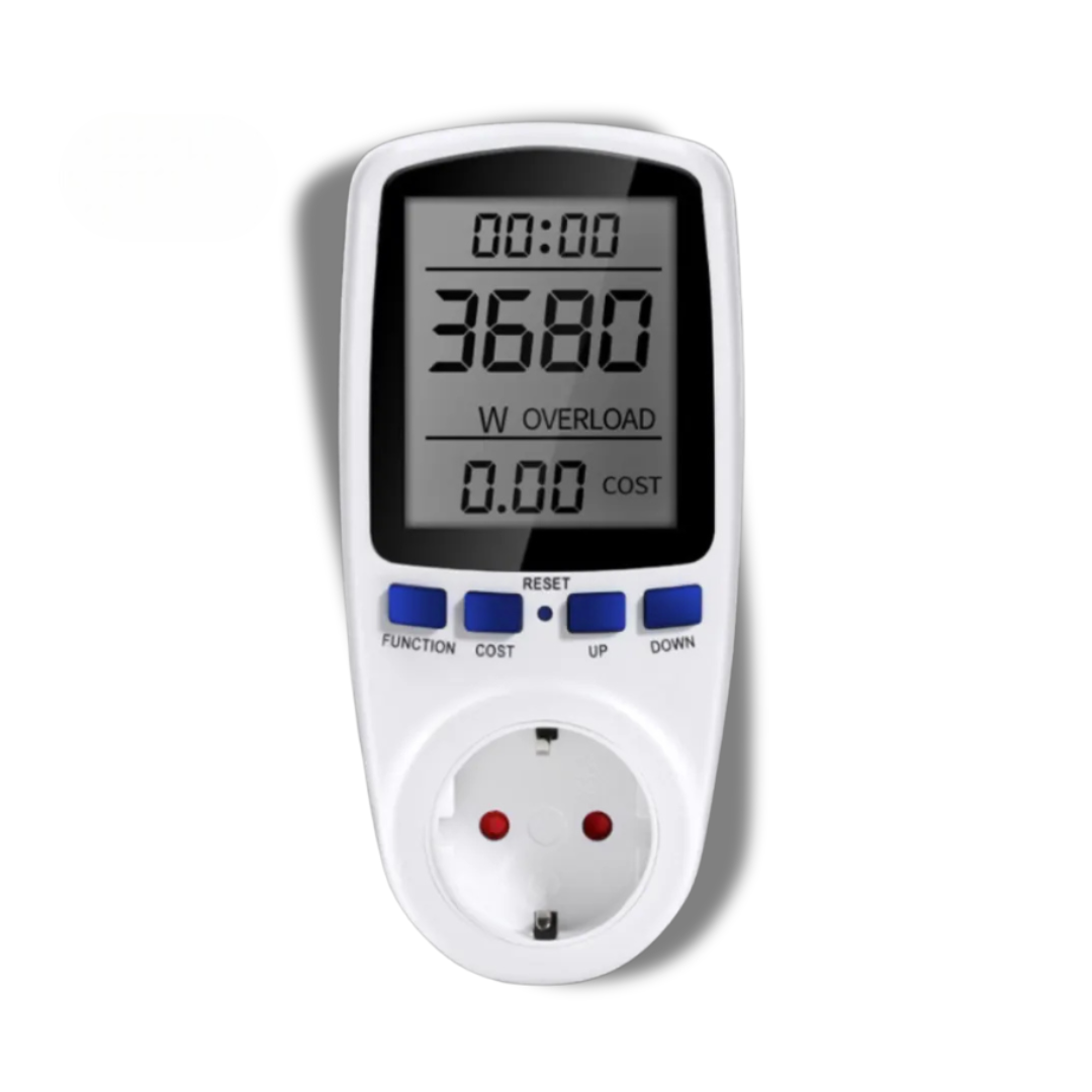 Ватметр в розетку многофункциональный бытовой 3680 Вт (30297772)
