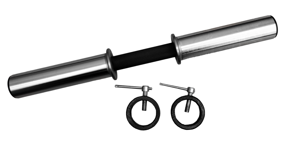 Гантель резиновая олимпийская RN-Sport на 72 кг (2522949989_rn_2) - фото 3