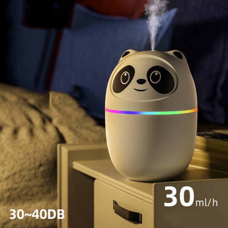 Зволожувач повітря Adna Humidifier А10 міні ультразвуковий з підсвічуванням Білий - фото 6