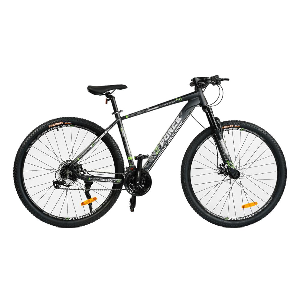 Велоcипед спортивный Corso X-Force 29" алюминиевая рама 19" 24 скоростей Grey (127944)