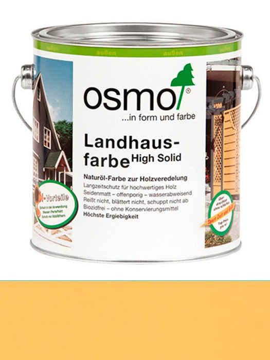 Олія захисна Osmo Landhausfarbe не прозора 0,75 L Яскраво-жовтий (2205)