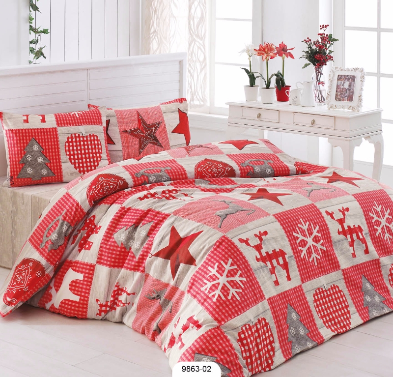 Покрывало Lighthouse Stars 160х220 см Красный