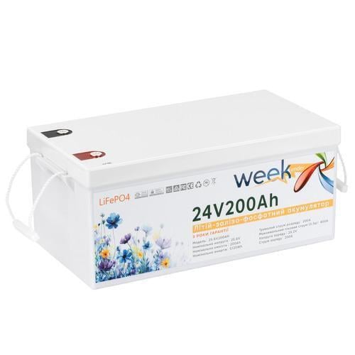 Тяговый аккумулятор Weekender FT24100 24V 200A/h LiFepo4 Тяговый аккумулятор Weekender FT24100 24V 200A/h LiFepo4