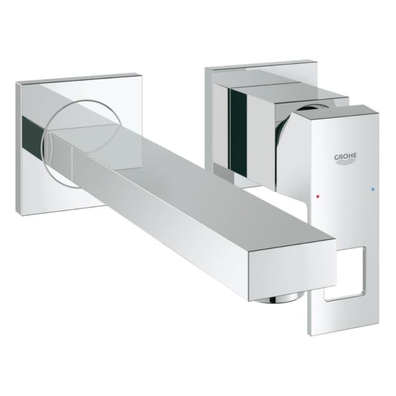 Смеситель для раковины GROHE EUROCUBE 23447000 настенный Хром (41077)