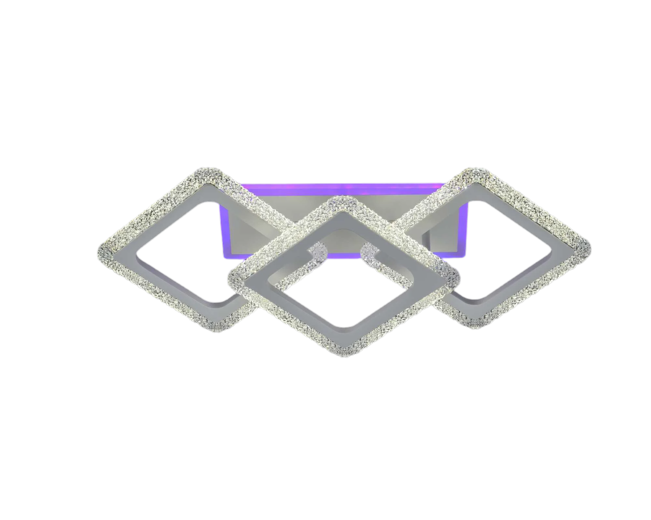 Люстра светодиодная акриловая Valeso V 3123-2 1C WH без пульта