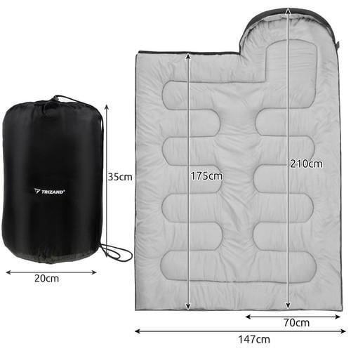 Спальный мешок Trizand 21084 2в1 туристический (21084) - фото 4 Спальный мешок Trizand 21084 2в1 туристический (21084) - фото 4