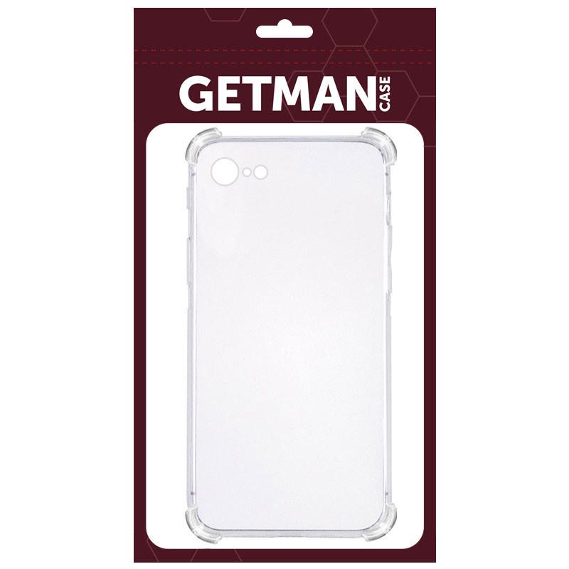 Протиударний TPU чохол GETMAN Ease logo посилені кути для Apple iPhone 7/8/SE (2020) (4.7") Безбарвний (прозорий) - фото 2