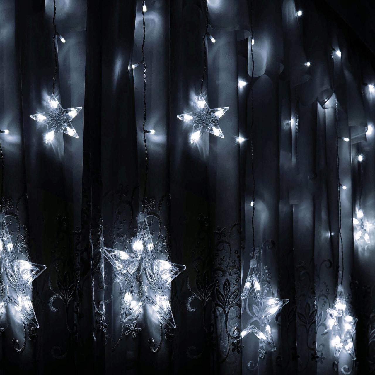 Гірлянда бахрома вулична Springos CL4009 2 м 92 LED Cold White - фото 5 Гірлянда бахрома вулична Springos CL4009 2 м 92 LED Cold White - фото 5