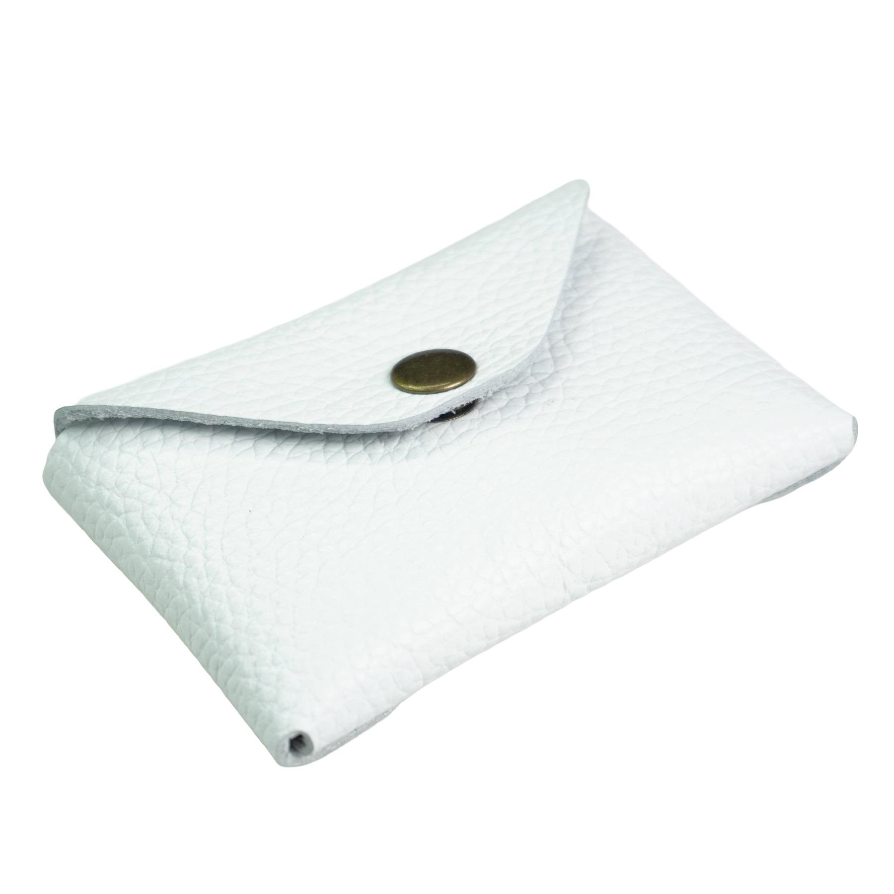 Гаманець шкіряний Флотар Mini-01 Білий - фото 3 Гаманець шкіряний Флотар Mini-01 Білий - фото 3