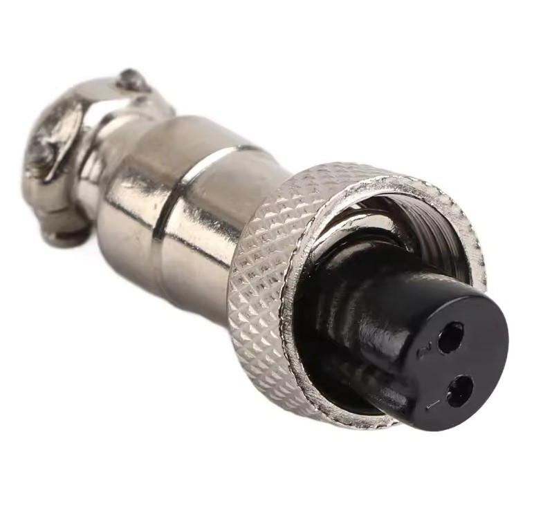 Разъем соединительный цилиндрический GX12-12M-2B 2 pin розетка (2823895199) - фото 6 Разъем соединительный цилиндрический GX12-12M-2B 2 pin розетка (2823895199) - фото 6